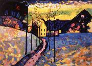 Wassily Kandinsky Winter oil painting